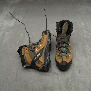 Salomon Women 11 Hiking Boots Brown Quest 4D GTX Gore-Tex Waterproof Trekking